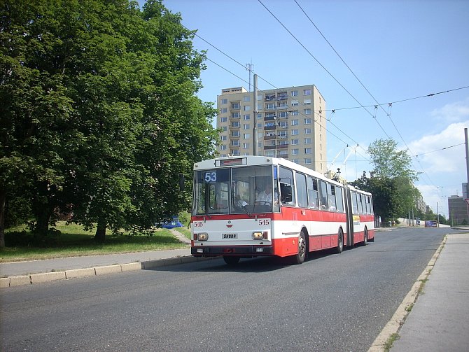 Legendární trolejbus Škoda 15Tr. jezdil v Ústí nad Labem 35 let