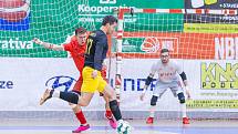 Rapid Ústí - Spartak Perštejn (červení), 1. FUTSAL liga 2022/2023.