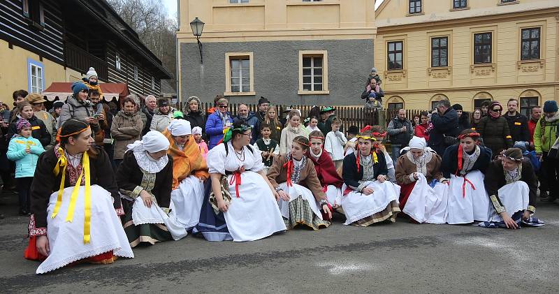 Velikonoce v Zubrnickém skanzenu.