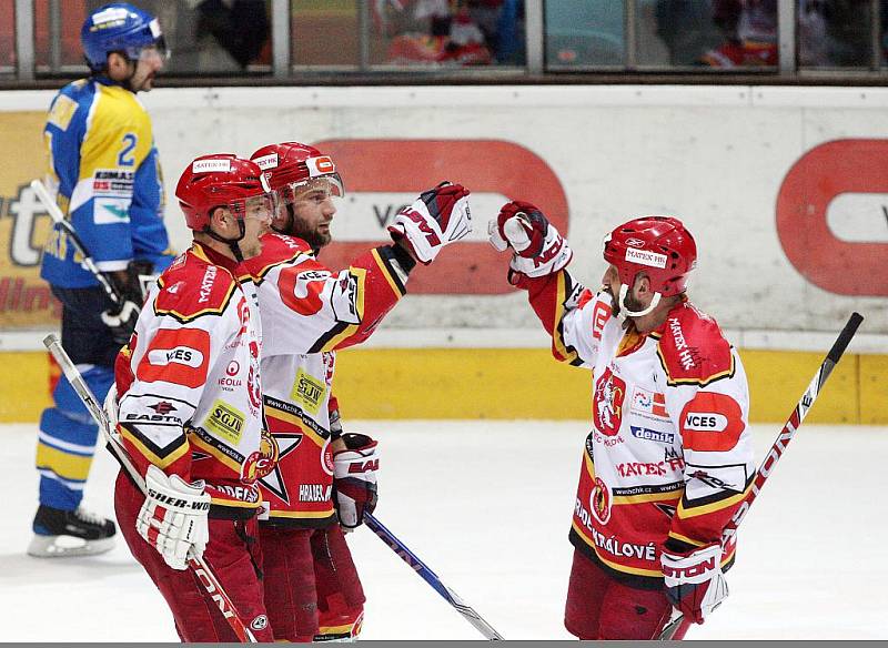 Ústečtí hokejisté zvládli 6. semifinále na ledě Hradce Králové a po výhře 5:1 se probojovali do finále první hokejové ligy.