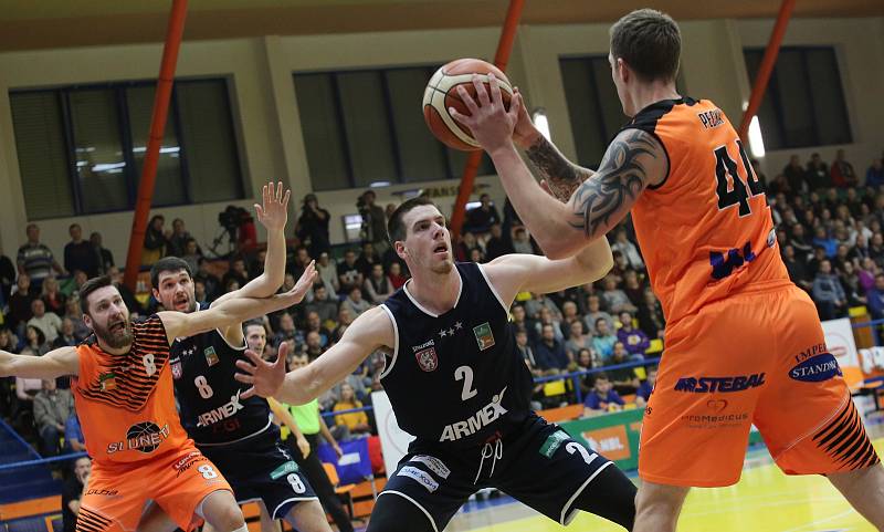 Basketbalové derby Ústí nad Labem - Děčín.