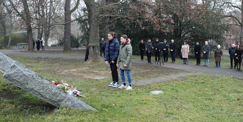 Uctění památky obětí holokaustu v Ústí nad Labem