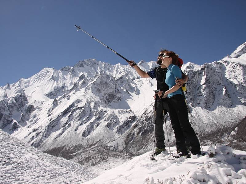 Himaláje, oblast Langtang.