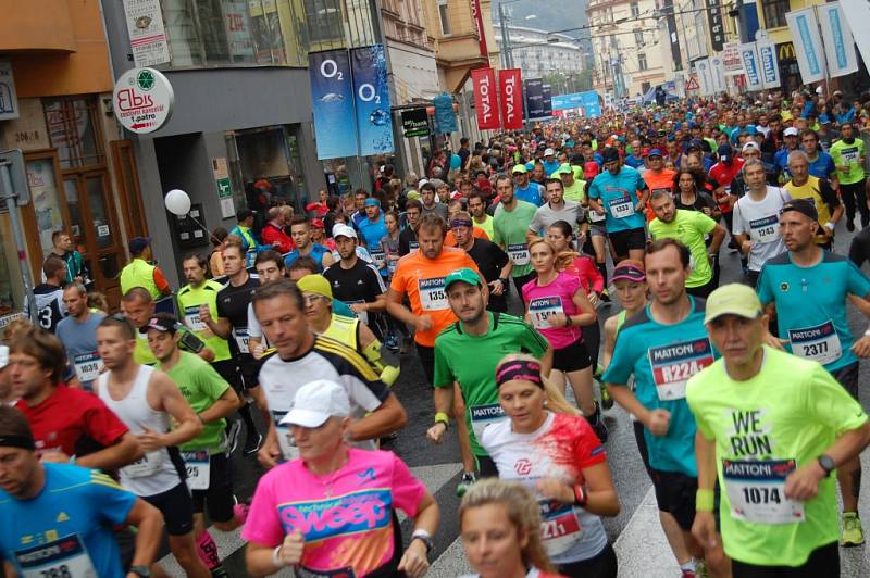 Ústecký půlmaraton 2016.