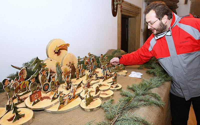Atmosféru blížících se Vánoc připomíná Ústečanům i 24. výstava betlémů. 