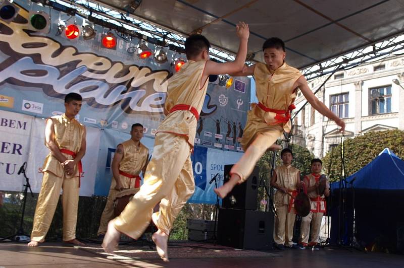 Čtrnáctý ročník multietnického festivalu Barevná planeta. 