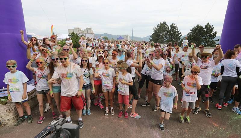 Rainbow Run rozzářil Severní Terasu.