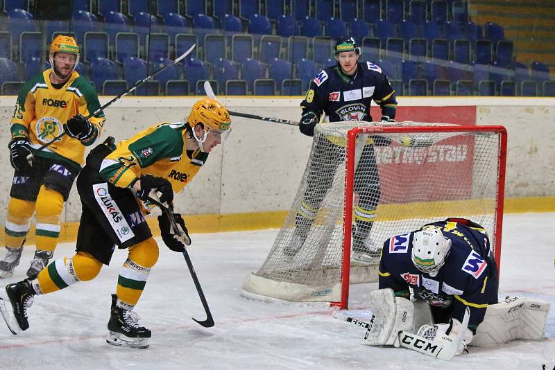 HC Slovan Ústí vs. VHK Robe Vsetín.