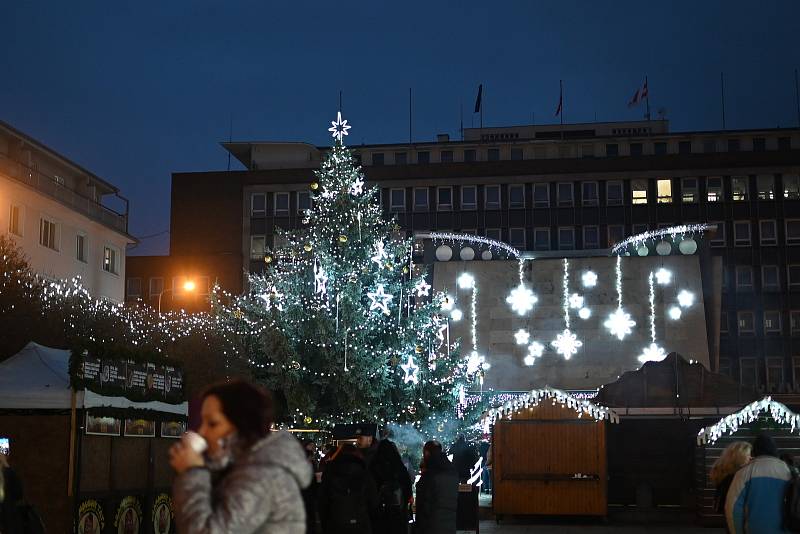 Vánoční trhy v Ústí nad Labem.