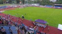 Slavnostní otevření městského stadionu v Ústí