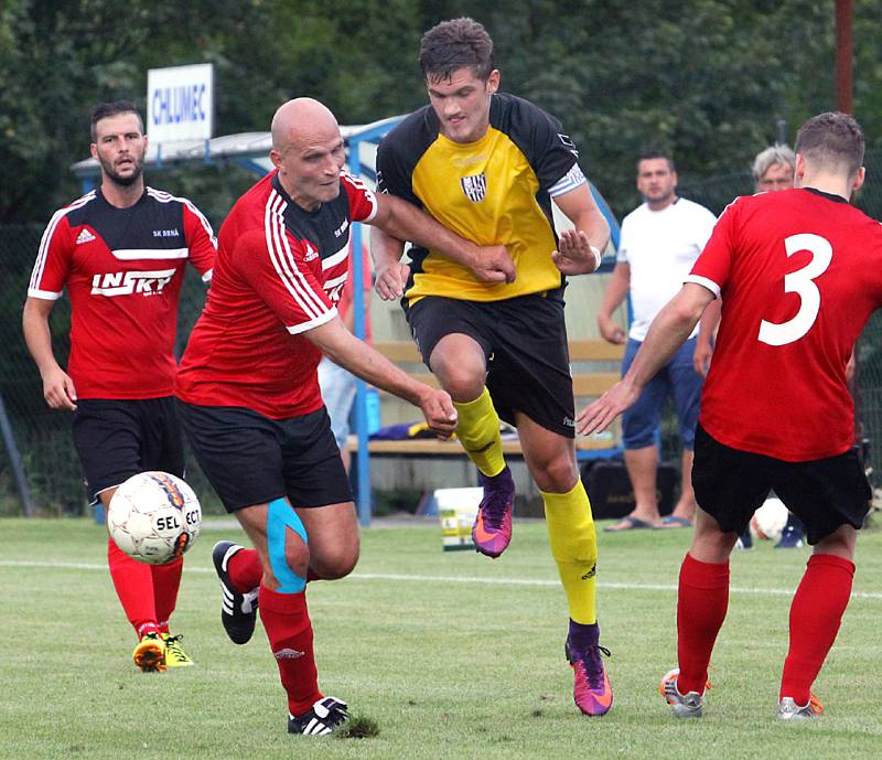 1.kolo krajského poháru, Chlumec-Brná 2:3 pkFoto: Deník/Rudolf Hoffmann