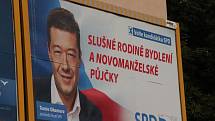 Volební kampaň v Ústí nad Labem.