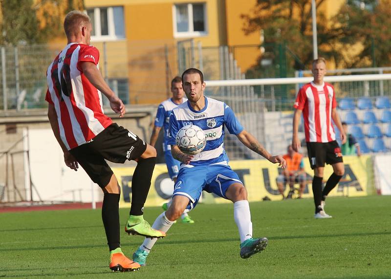 Fotbalový zápas Arma Ústí nad Labem a Viktoria Žižkov 2018/2019