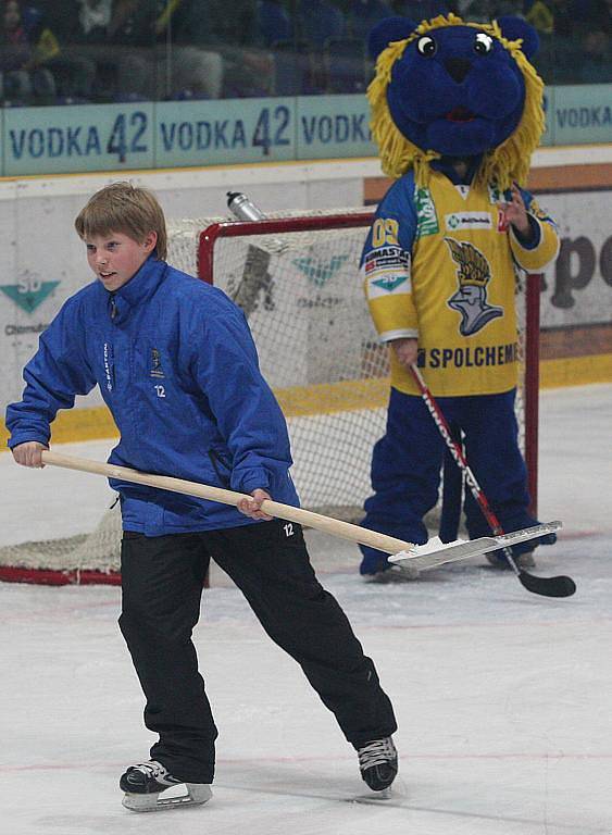 Hokejové utkání Ústí s Mladou Boleslaví (10.4.2011).