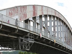 Benešův most v Ústí nad Labem. Ilustrační foto