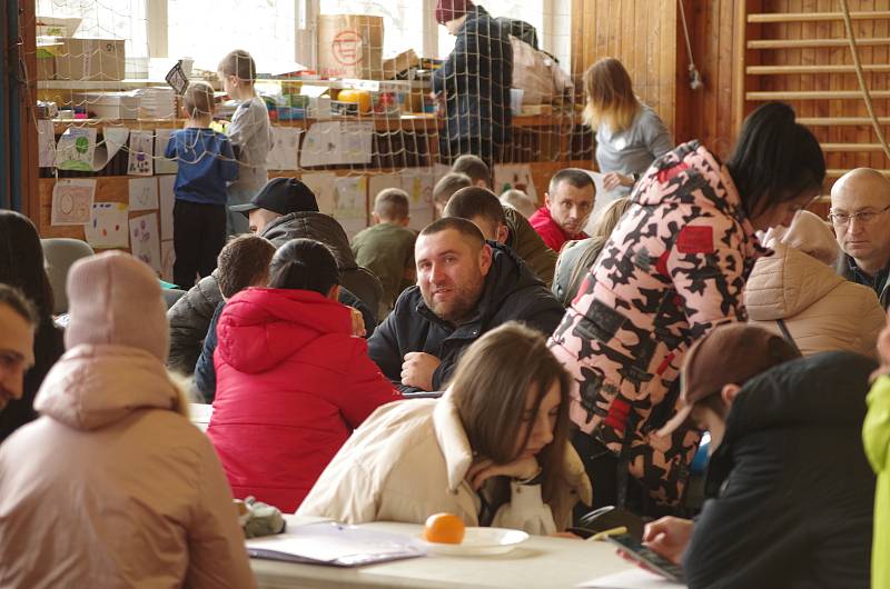 V současnosti se na území kraje nachází zhruba 1,2 tisíce uprchlíků z Ukrajiny a stále přibývají.