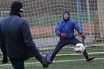 Fotbalisté Ústí nad Labem začali zimní přípravu 2020 na umělé trávě Městského stadionu