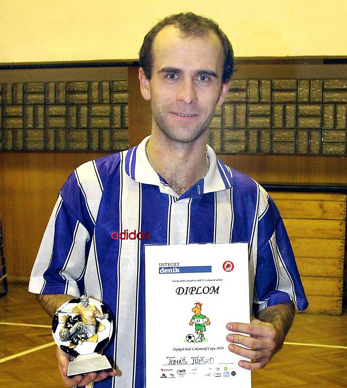 Nejlepší hráč turnaje Tomáš Tříško.