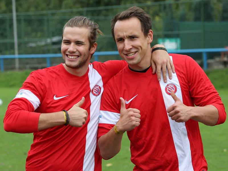 Pivovarníci z Velkého Března porazili tým TV Nova 3:1.