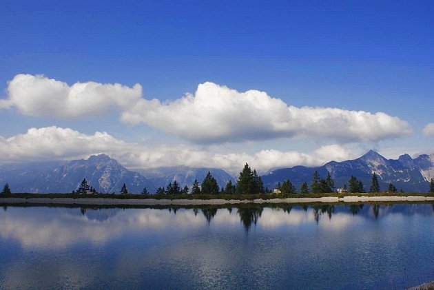 Olympijský region v Tyroslku Seefeld. 