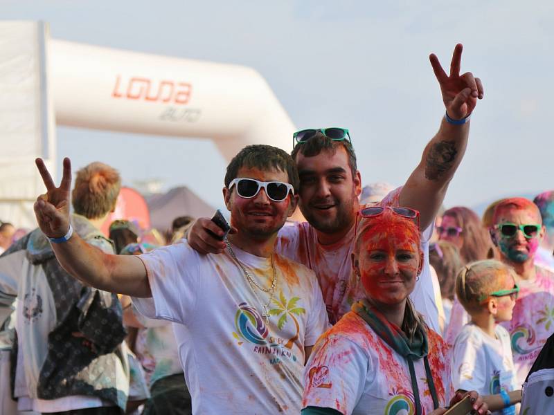 Rainbow Run na ústecké Severní Terase