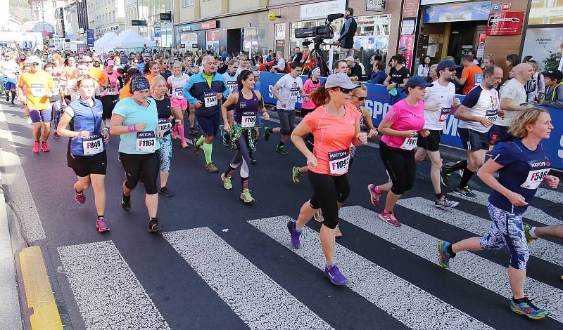 v Ústí nad Labem se běžel již devátý půlmaraton.