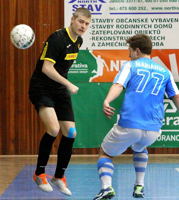 Futsalová 2. liga, Rapid Ústí - Interobal Plzeň B 5:5 (3:3)