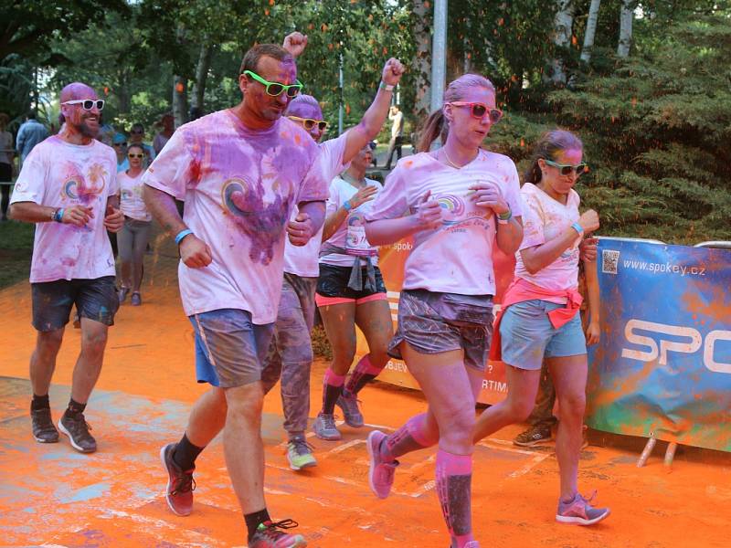 Rainbow Run na ústecké Severní Terase