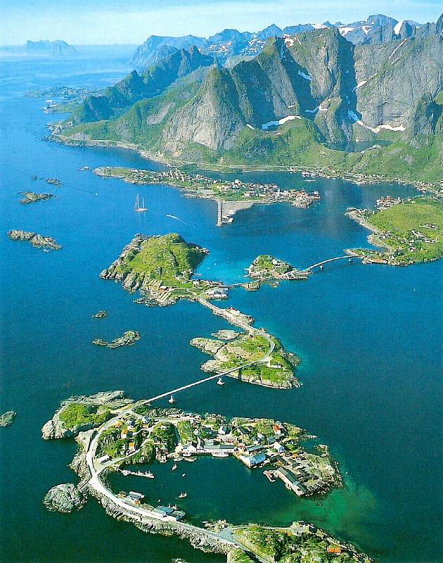 Norské Lofoty: Ostrovy „půlnočního slunce“.