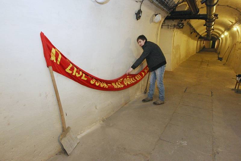 Skupina nadšenců připravuje v podzemních štolách pod Větruší nové muzeum. 