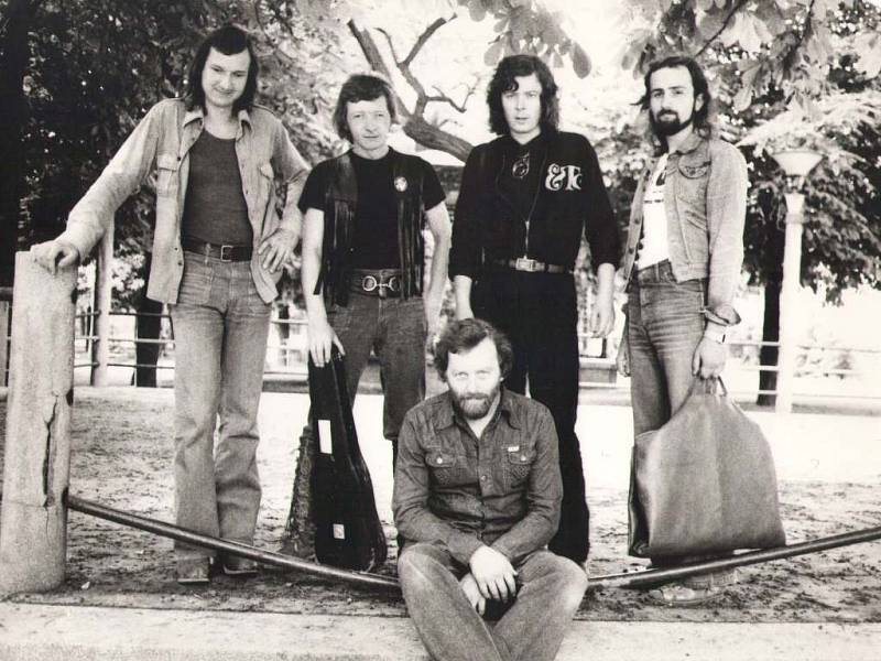 Vladimír Mišík s kapelou Etc...v roce 1980.
