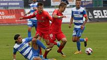 Fotbalisté Ústí nad Labem prohráli v prvním zápase po pauze zaviněné koronavirem 1:2. Na domácí půdě nestačili na Zbrojovku Brno.