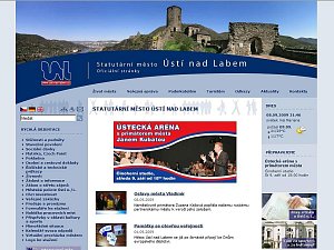 Nové webové stránky statutárního města Ústí nad Labem
