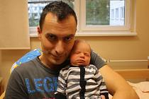 Filip Nosek ml. se narodil Martině Noskové a Filipu Noskovi z Teplic 5. října v 8.31 hod. v ústecké porodnici. Měřil 53 cm a vážil 3,73 kg.