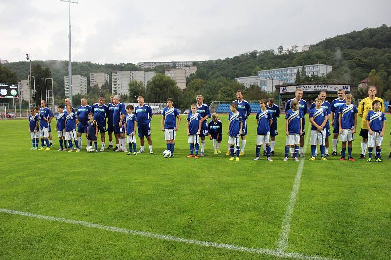 Slavnostní otevření městského stadionu v Ústí