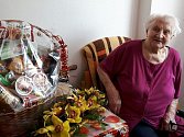 Paní Berta Haskeyová oslavila 102 let.