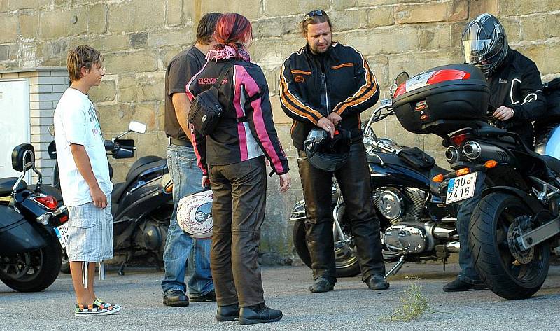 Slavné evropské i americké motocykly byly k vidění ve Vaňově u Ústí nad Labem.