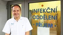 Primář ústeckého infekčního oddělení Pavel Dlouhý.