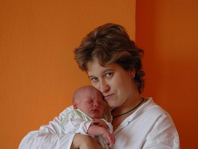 Blanka Moravcová se synem Janem (20.8.2008)