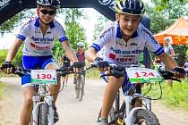 Závodů cyklistického seriálu MTB Cup se pravidelně zúčastňují i děti.