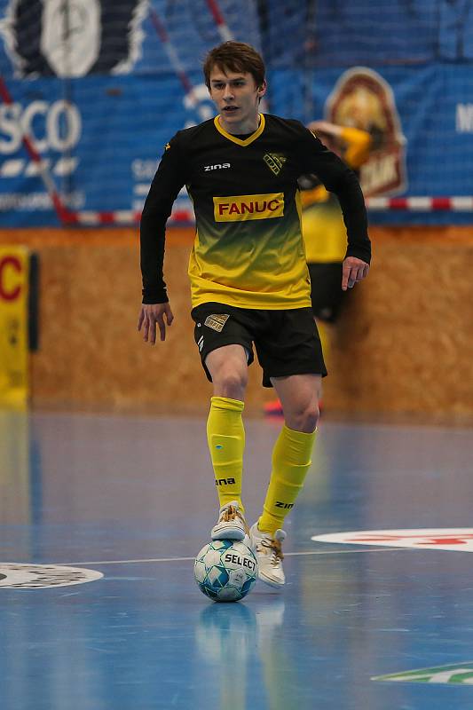 Rapid Ústí n. L. - Helas Brno, 1. FUTSAL liga 2020/2021. Matěj Čapek