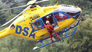 Vrtulník záchranné služby, ilustrační snímek.