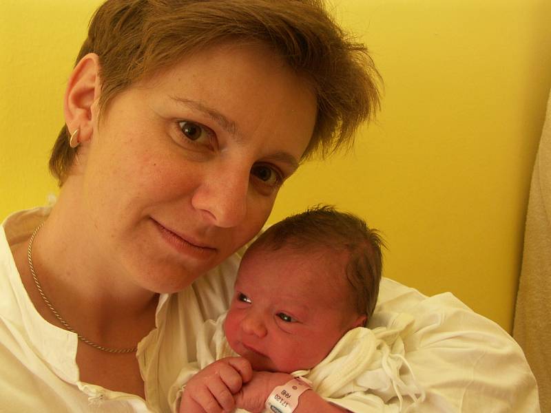 Eva Horáčková se synem Janem (5.5.2008)