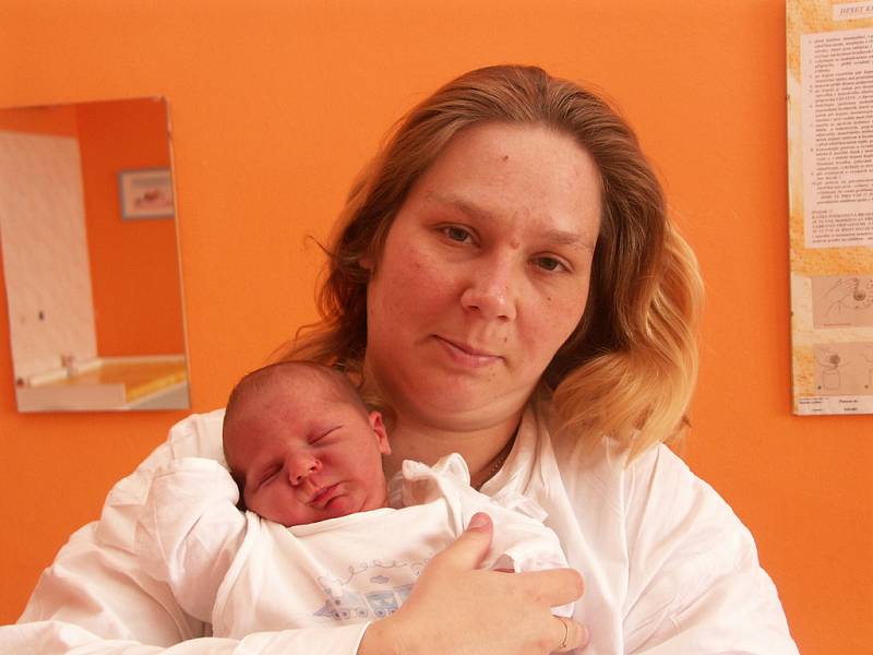 Jitka Hejská se synem Jiřím (2.5.2008)