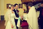 Snoubenci Štefan Lissi a Tereza Karbanová si přišli říci své „Ano“, a vzkázat všem máme se rádi a chceme spolu žít,  v neděli 1. 9. 2013 do trmického kostela.