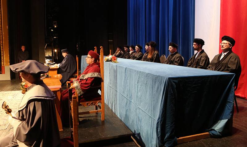 Promoce studentů Pedagogické fakulty Univerzity J. E. Purkyně v Ústí nad Labem.