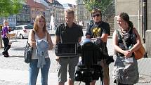 Natáčení dokumentárního filmu v Ústí
