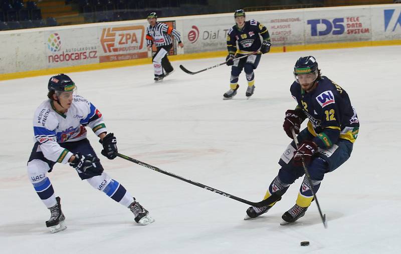 Hokejový zápas Ústí nad Labem a Benátky