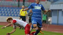 Fotbalisté Army (modří) znovu v poháru smázli Slavii.