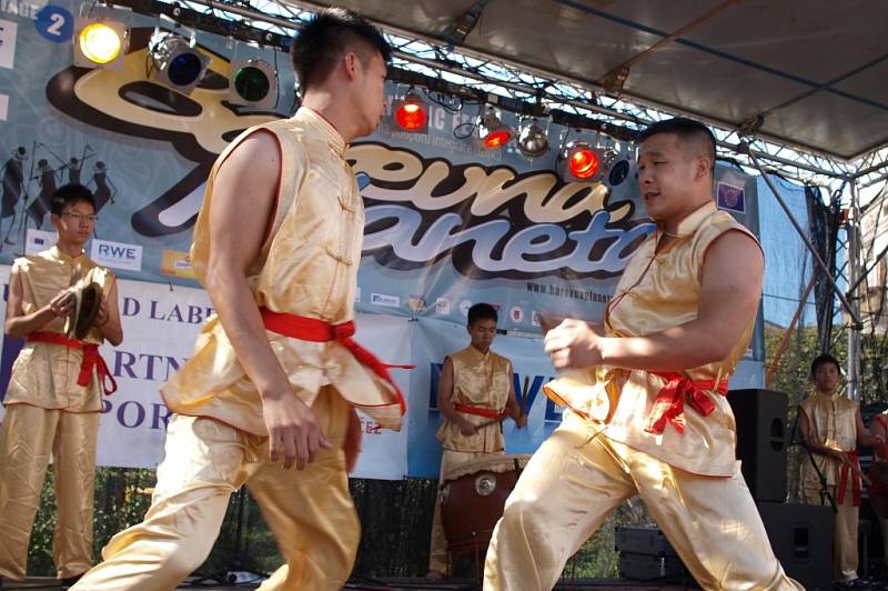 Čtrnáctý ročník multietnického festivalu Barevná planeta. 